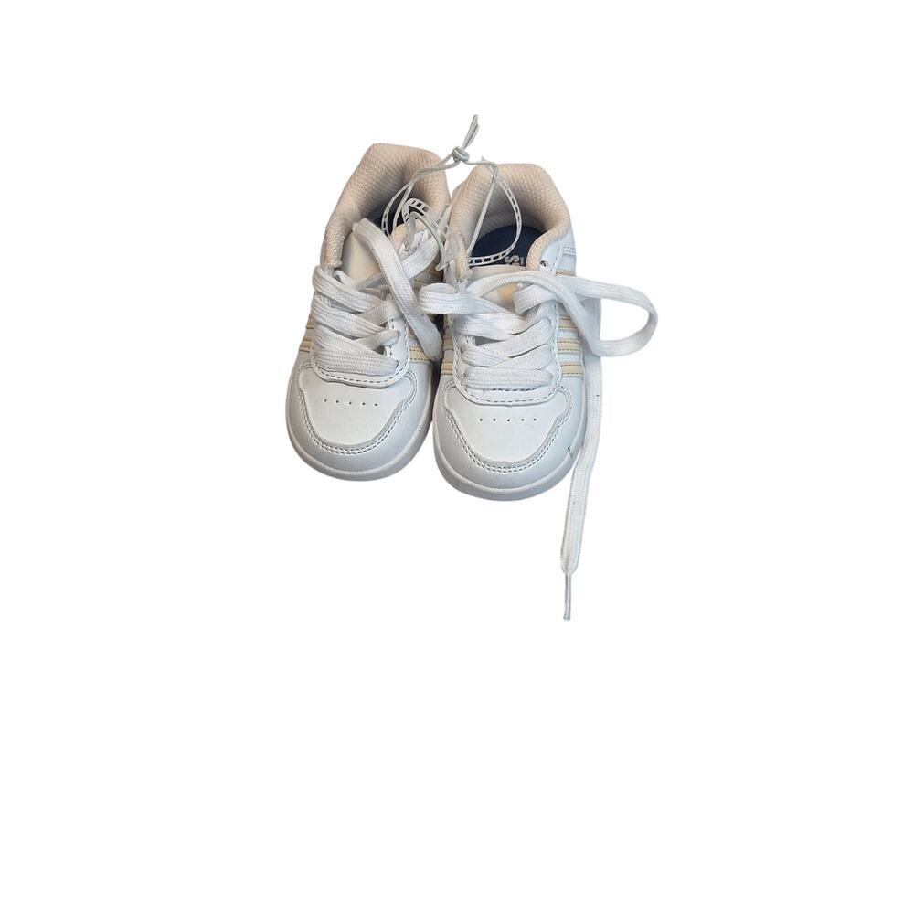 K-Swiss Toddler White Beige Classic Low Top Court Sneakers Size 4 NWOT